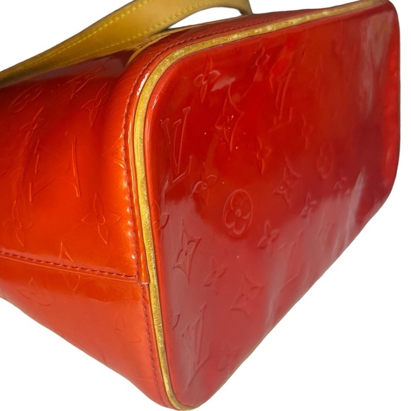Louis Vuitton Monogram Orange Sunset Vernis Reade PM GUC - Picture 8 of 9